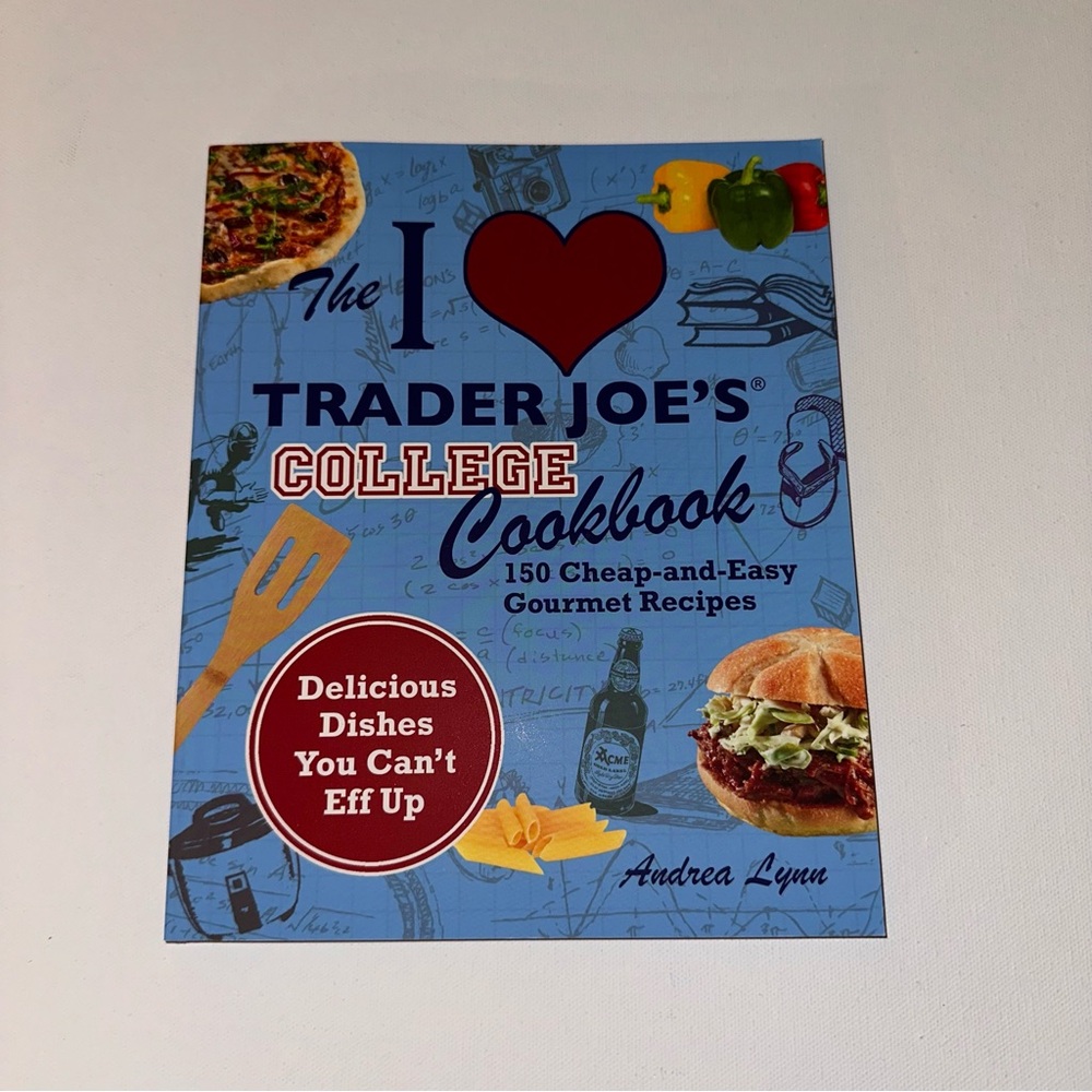 NEW I LOVE COLLEGE TRADER JOE’s COOK BOOK